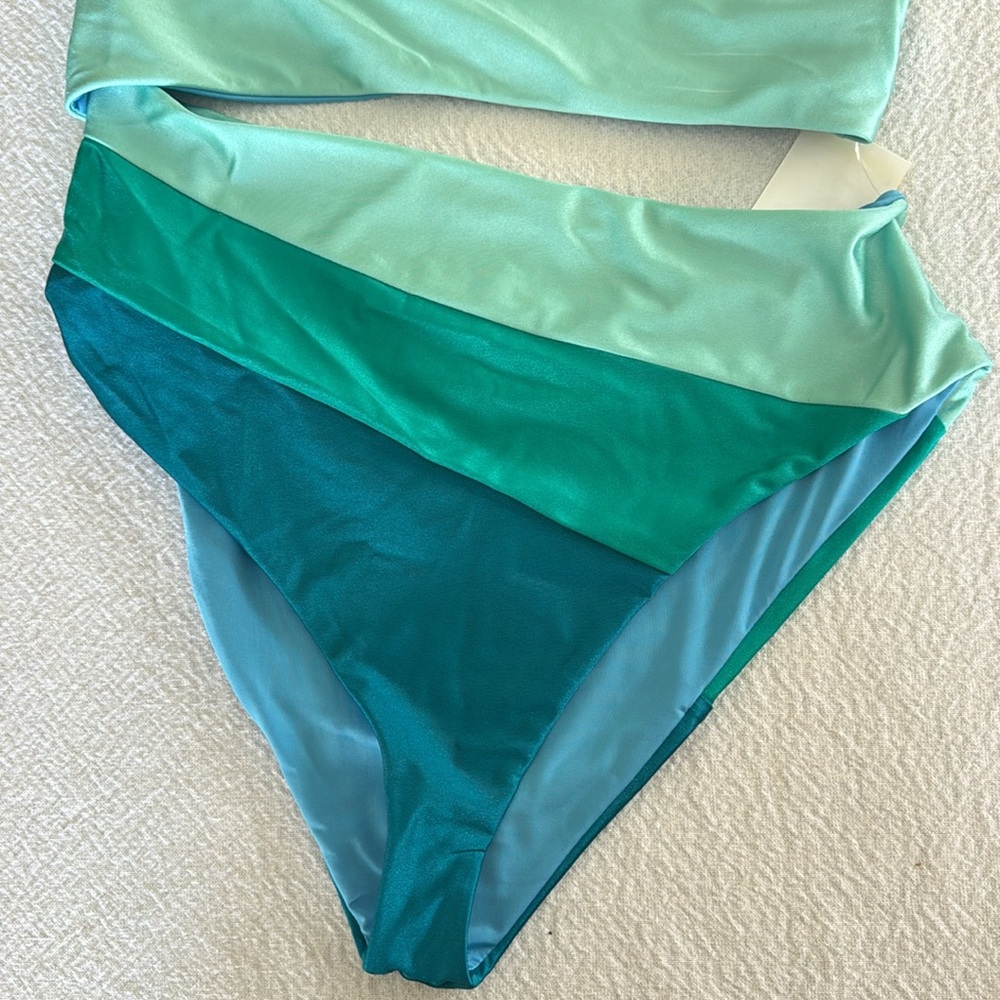 Beach Riot Joyce One Piece Cosmic Colorblock, Large, $168 - Picture 10 of 10
